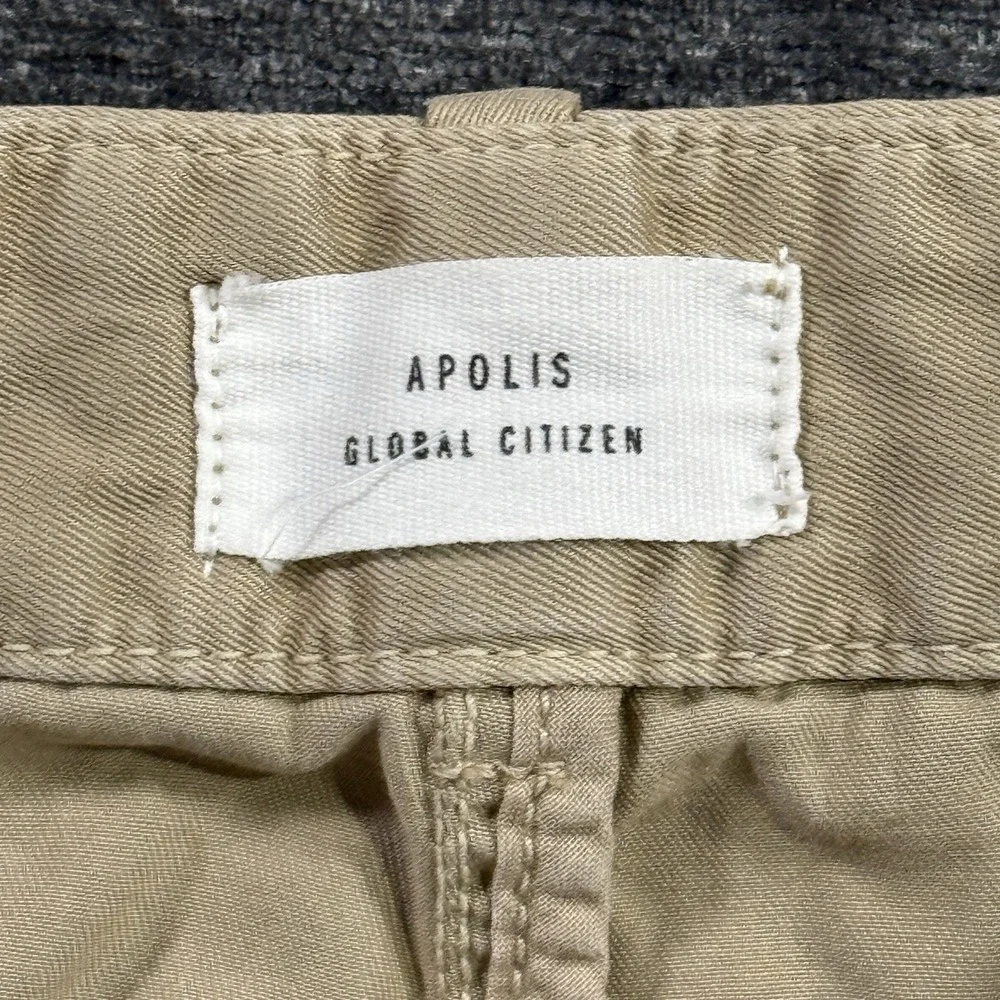 Apolis Global Citizen Utility Chino Pants Mens Size 34 Straight‎ Leg Made In USA